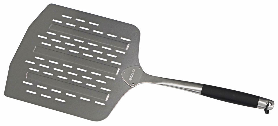 Cozze Stainless Steel Pizza Peel with Ventilation Holes 66 cm Silver