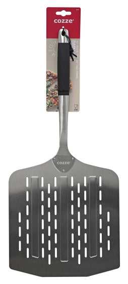 Cozze Stainless Steel Pizza Peel with Ventilation Holes 66 cm Silver