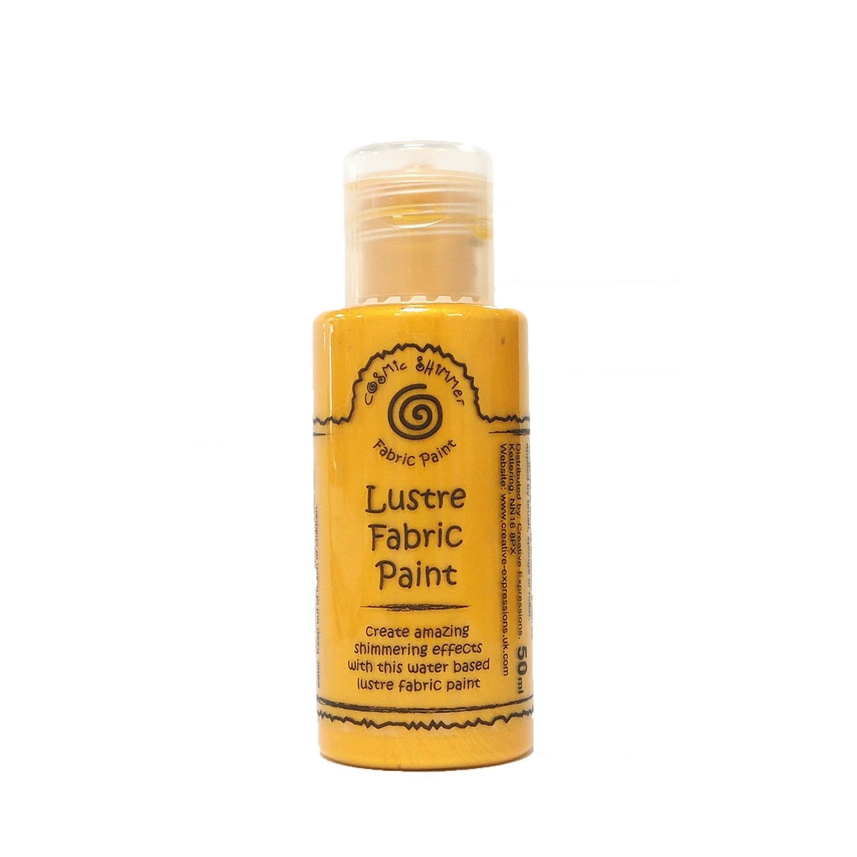 Cosmic shimmer • fabric lustre paint summer sunrise 50ml