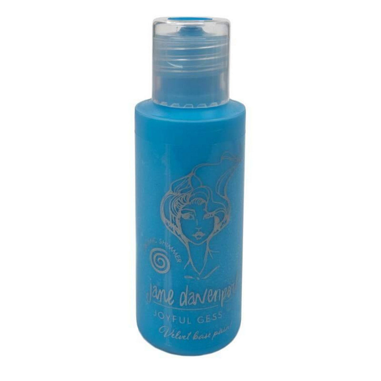 Cosmic shimmer • joyful gess-oh! velvet base paint bolt out of the blue 50ml