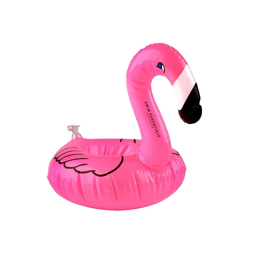 Dreamscape | Pink aufblasbarer Tassenhalter Flamingo