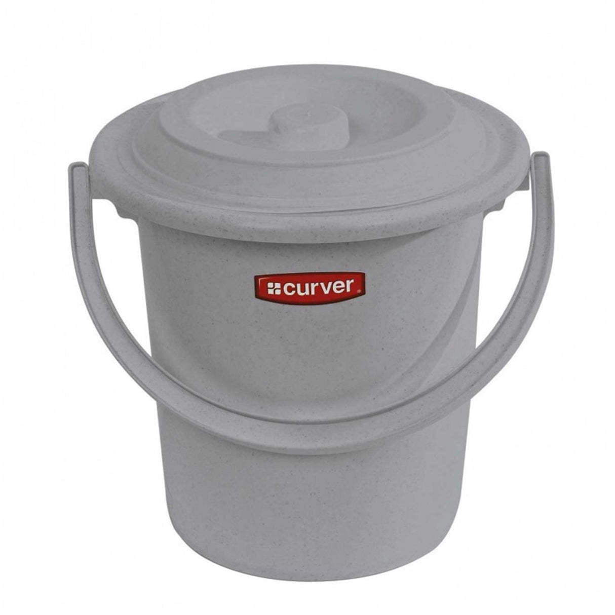 Curver toilet bucket 10l light gray