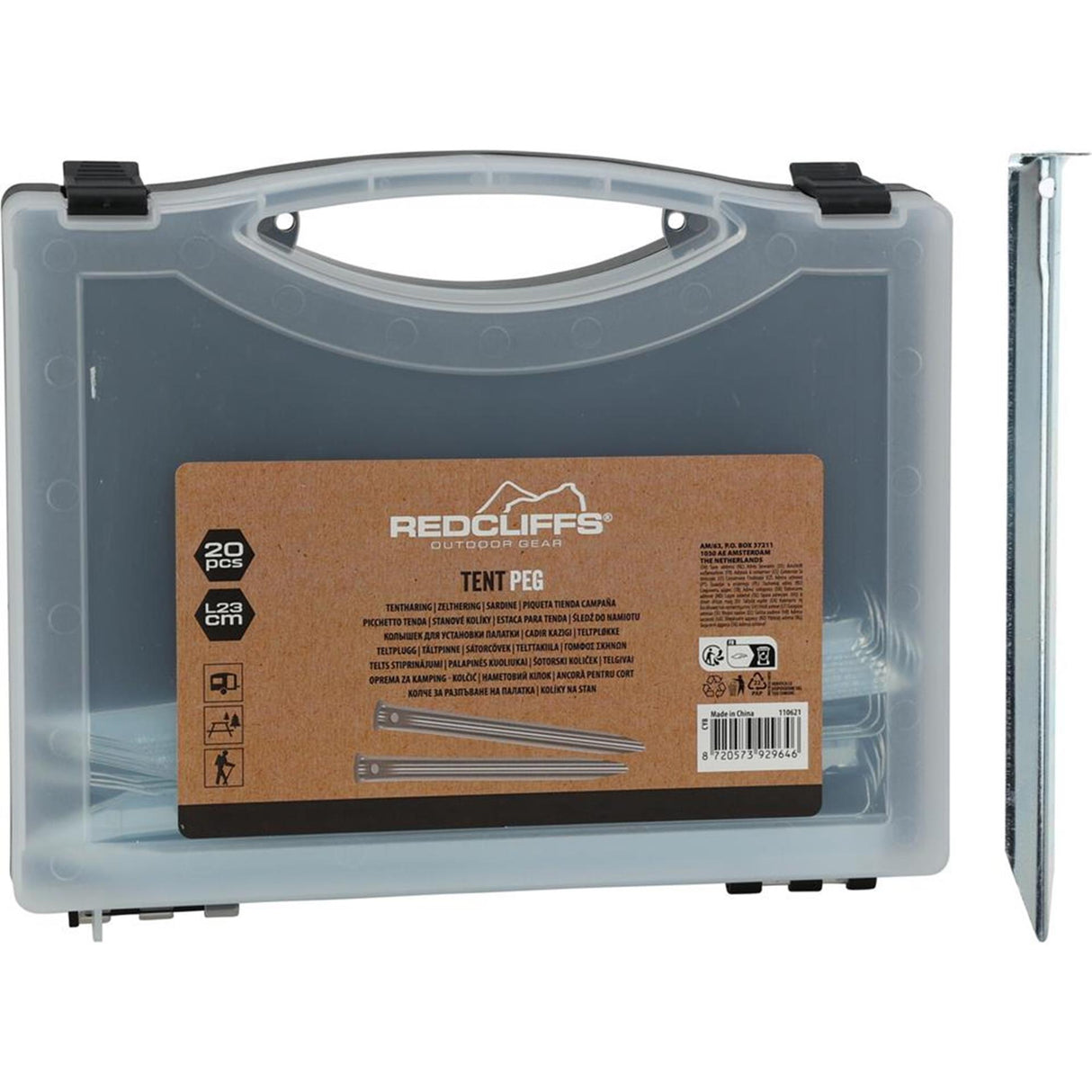 Redcliffs tentharingen in box