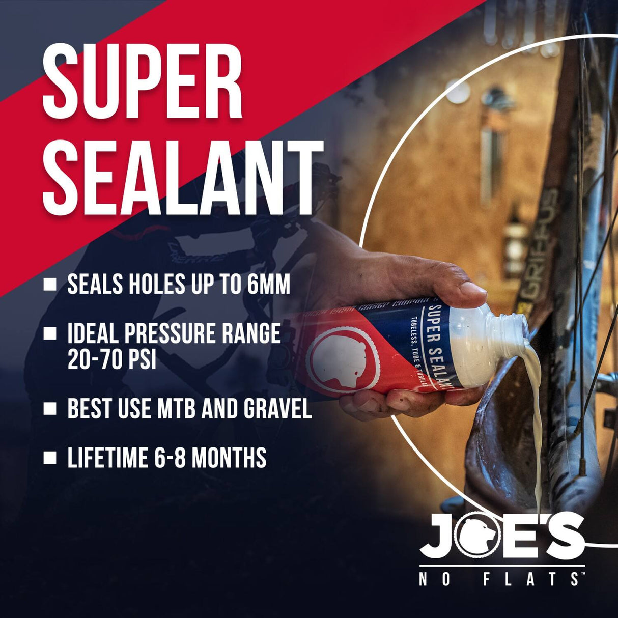 Joes No Flats Super Sealant 1000 ml