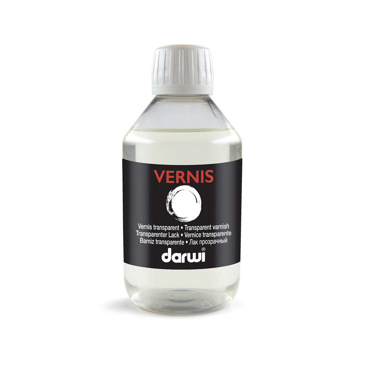 Merkloos darwi • varnish glossy-finish transparant 250ml