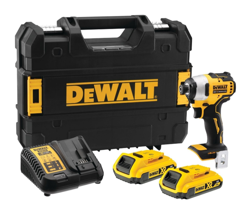 Dewalt dcf809d2t | slagschroevendraaier | koolborsteloos | 18v | 2.0ah li-ion | in tstak - dcf809d2t-qw