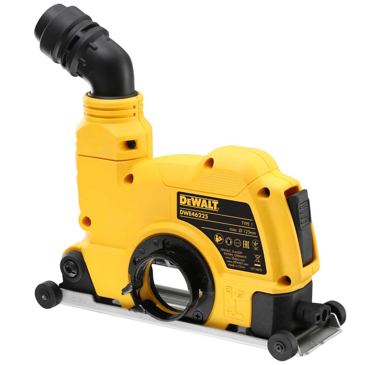 Dewalt dwe46225 | beschermkap | 125 mm | met stofafzuigmogelijkheid - dwe46225-xj