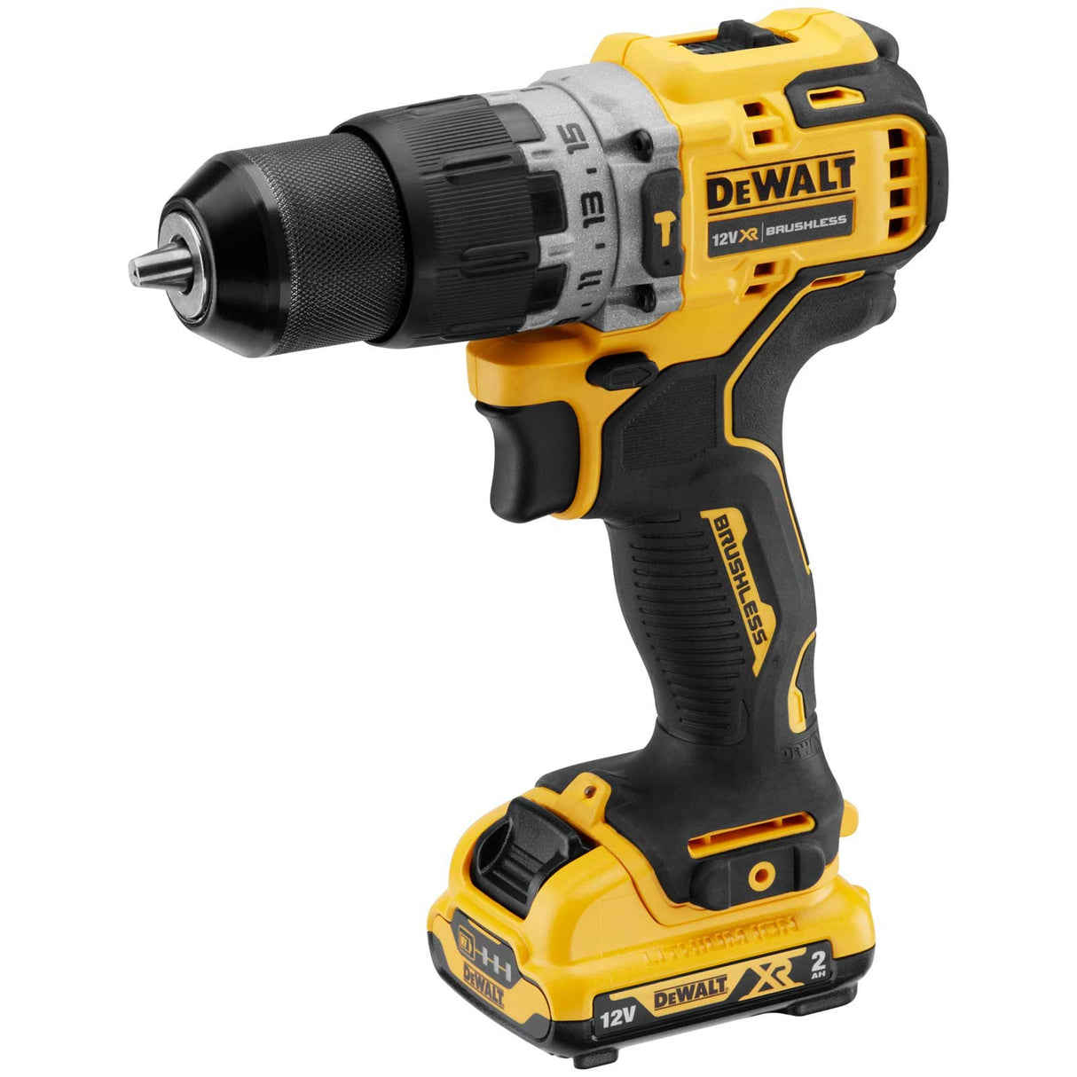 Dewalt dcd706d2-qw accu klopboormachine 12v 2,0ah li-ion - dcd706d2-qw