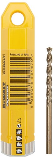 Dewalt príslušenstvo hss priemyselný kobaltový vrták do kovu 3,0 mm - dt4920-qz