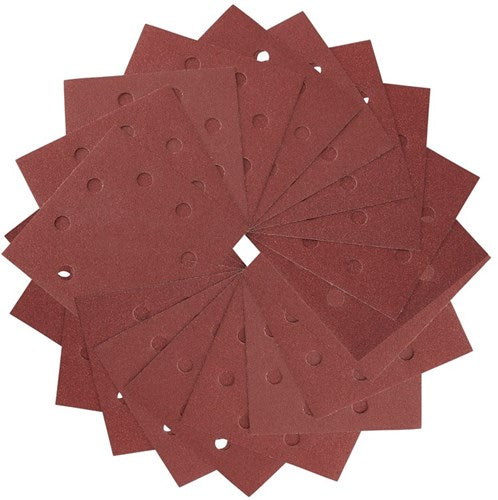 Dewalt accessoires schuurpapier 1 4, 115x115mm, geperforeerd, velcro, k180 - dt3034-qz