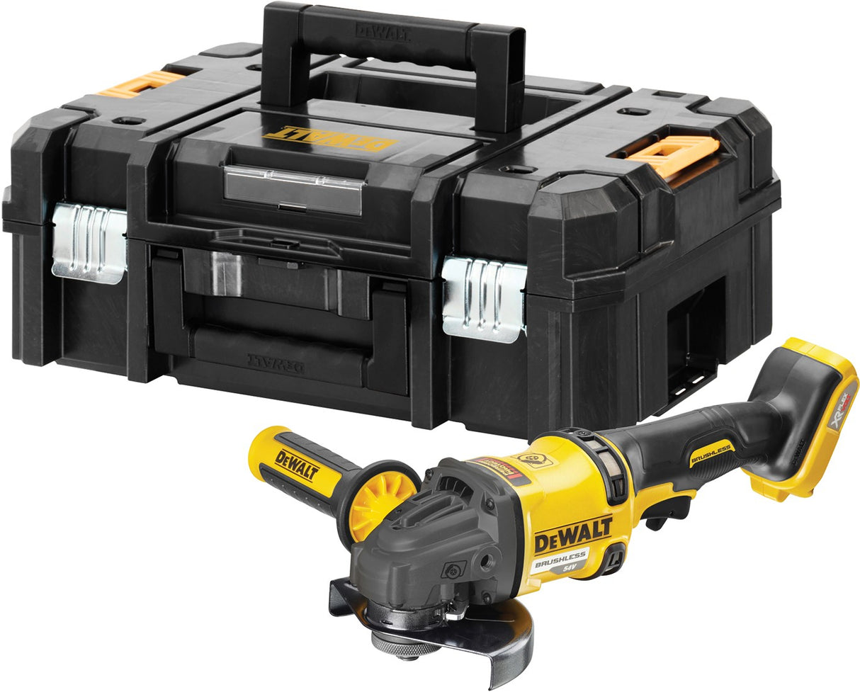 Dewalt dcg418nt-xj xr flexvolt accu haakse slijper | in tstak koffer zonder accu's en lader - dcg418nt-xj