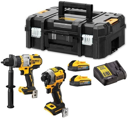 Dewalt dck2052h2t-qw | 18v xr brushless 2-delig voordeelset dck2052h2t-qw