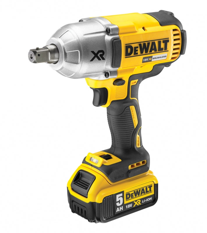 Dewalt dcf899p2 18v xr brushless slagmoersleutel met hoog koppel en 3 snelheden - dcf899p2-qw