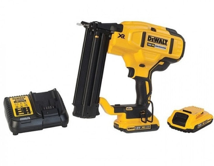 Dewalt dcn680d2 accu 18ga minibrad tacker 18v 2.0ah xr li-ion in t-stak - dcn680d2-qw