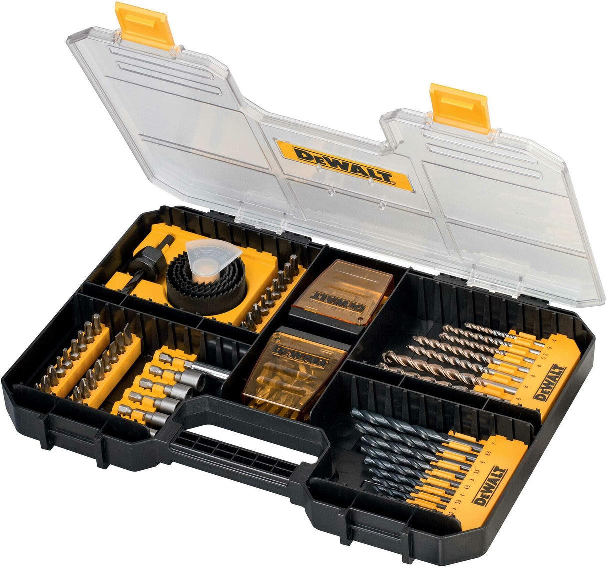 Dewalt accessoires 100-delige schroef- boren- en gatenzagenset | dt71569-qz