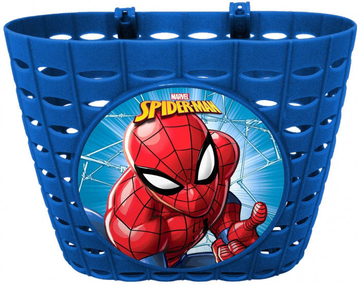 Marvel Spider-Man Bicycle Basket Boys 12 x 20 cm blu