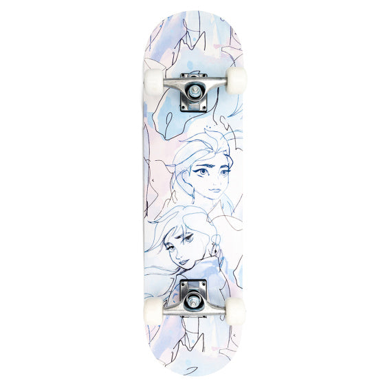 Disney Frozen Skateboard 31 palcový dřevěný pastel
