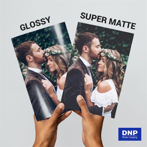 DNP Paper Super Matte 1 Roll � 200 St. 15x20 für DS620