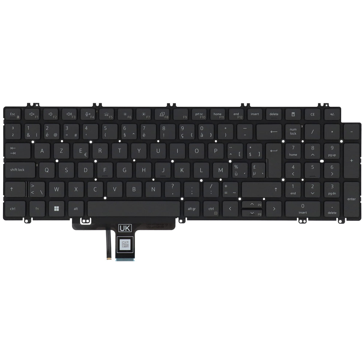 Dell Laptop Keyboard Azererty sinn