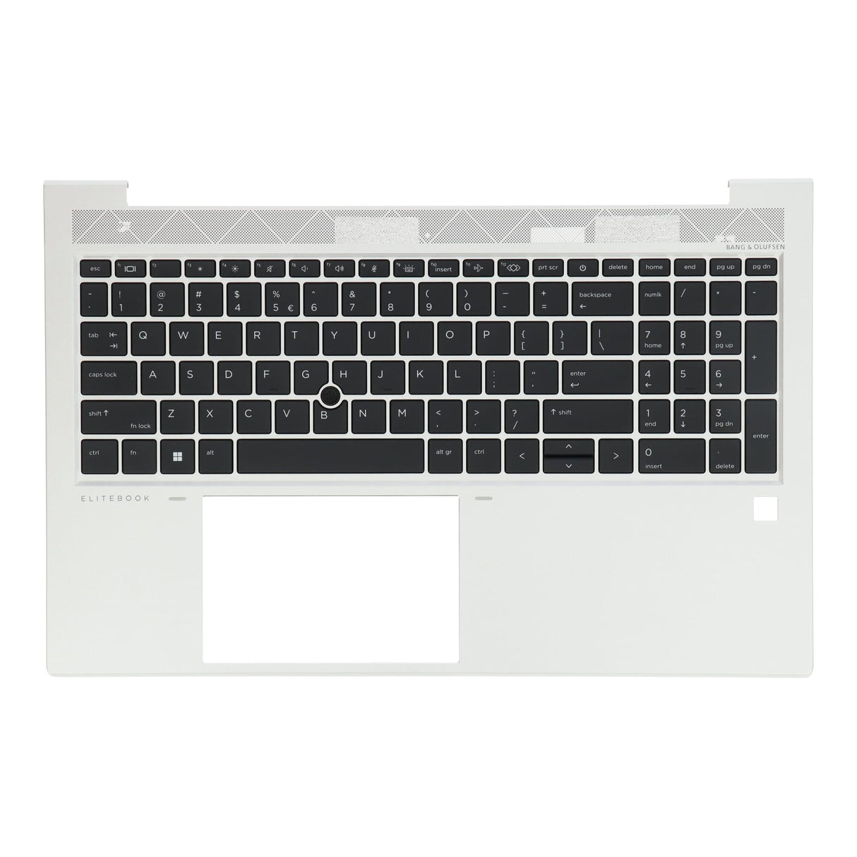 Hp laptop keyboard qwerty us + top cover, backlit
