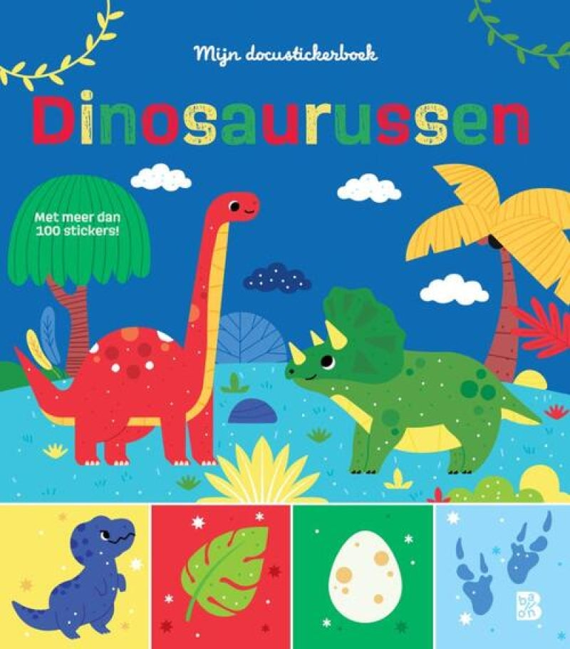 Standaard uitgeverij mijn docustickerboek - dinosaurussen