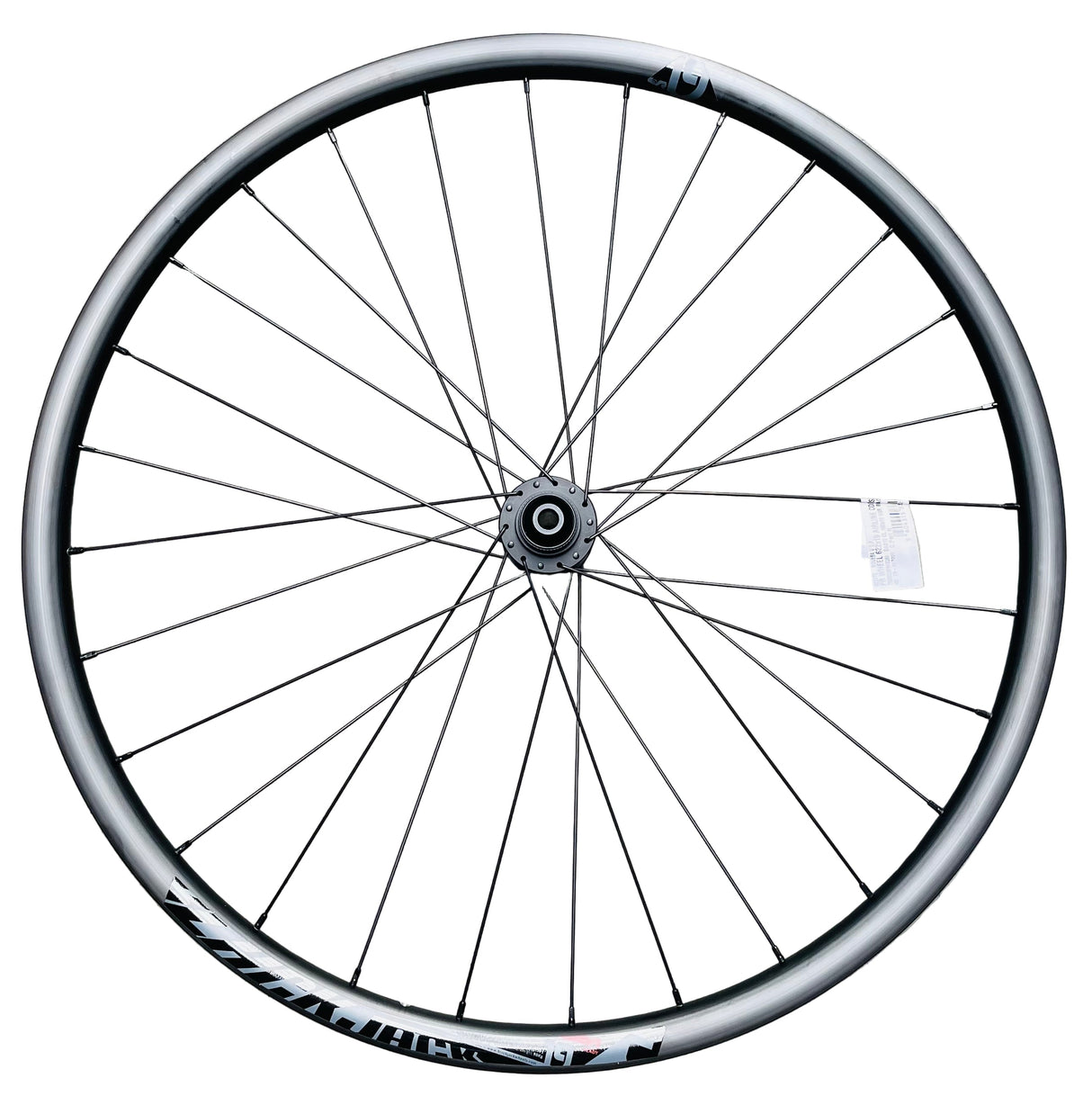 Rodi voorwiel 28' - 622x19 airline corsa 28h zwart da210 center lock sh.100x12-black jack