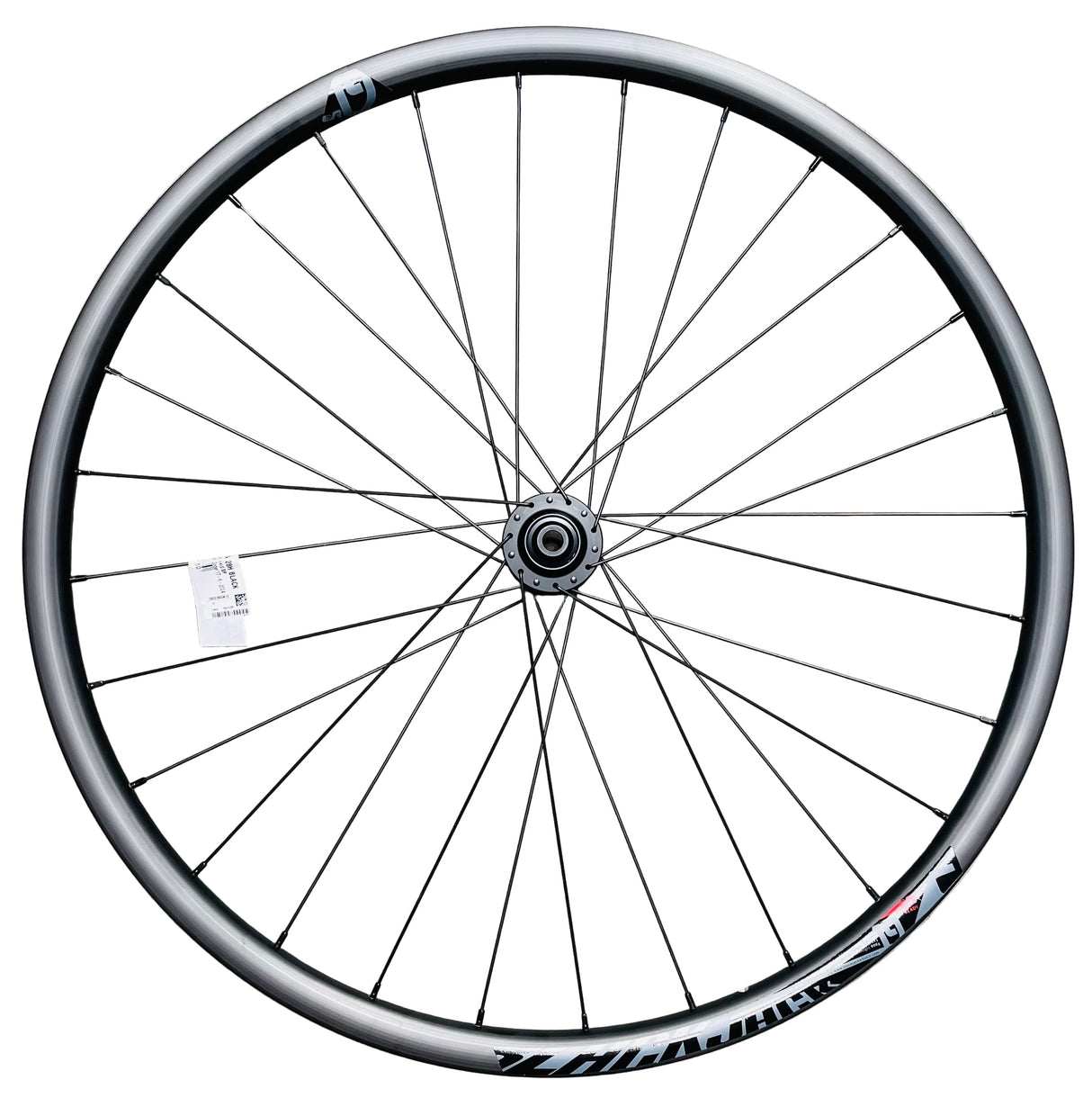 Rodi voorwiel 28' - 622x19 airline corsa 28h zwart da210 center lock sh.100x12-black jack