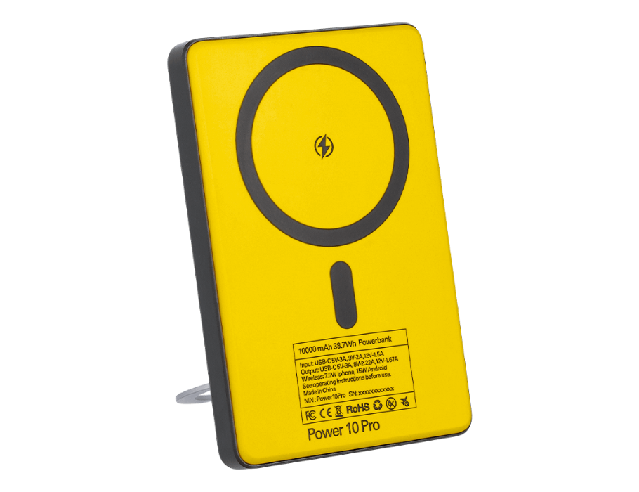 Wakawaka power bank - power 10 pro wireless - 10,000 mAh