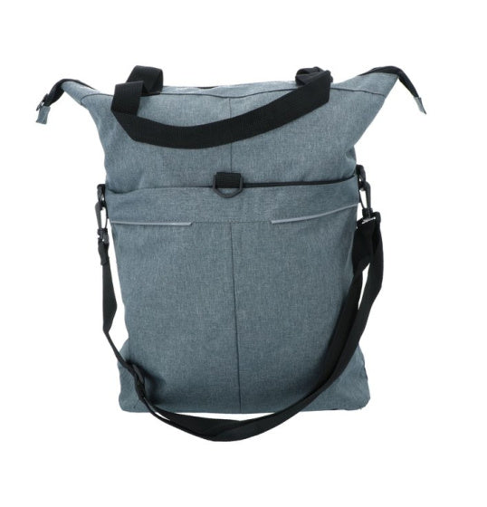 DRESCO Single Bicycle Bag och Shopper 18 liter grå