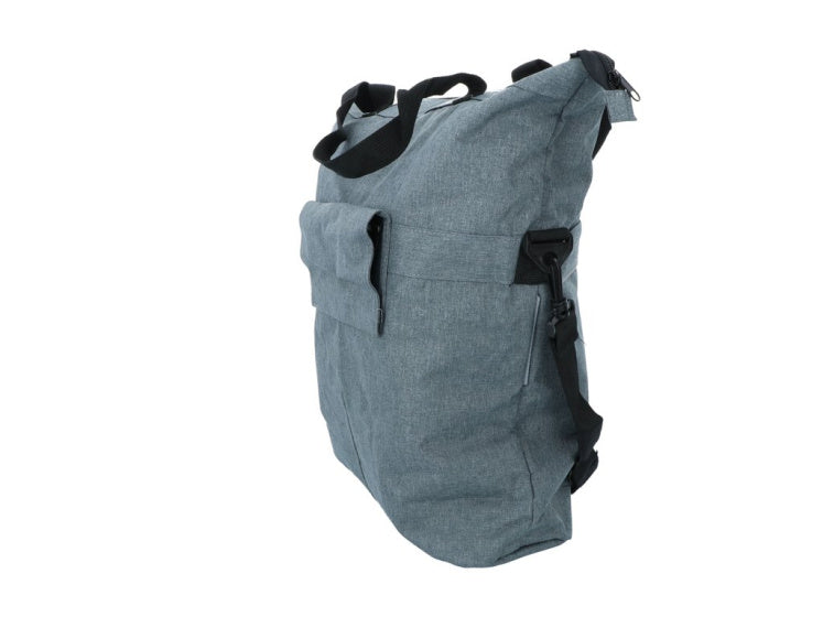 DRESCO Single Bicycle Bag och Shopper 18 liter grå