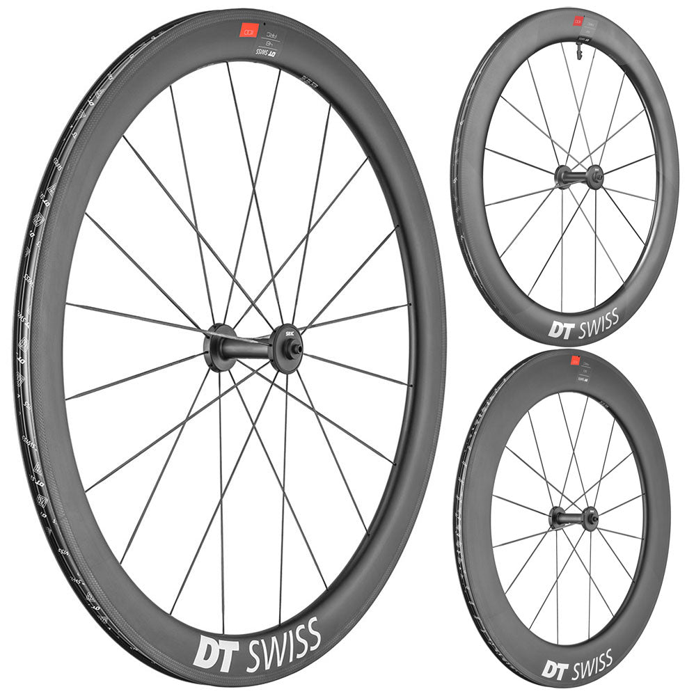 Dt swiss arc 1100 dicut® carbon front wheel | 62 mm