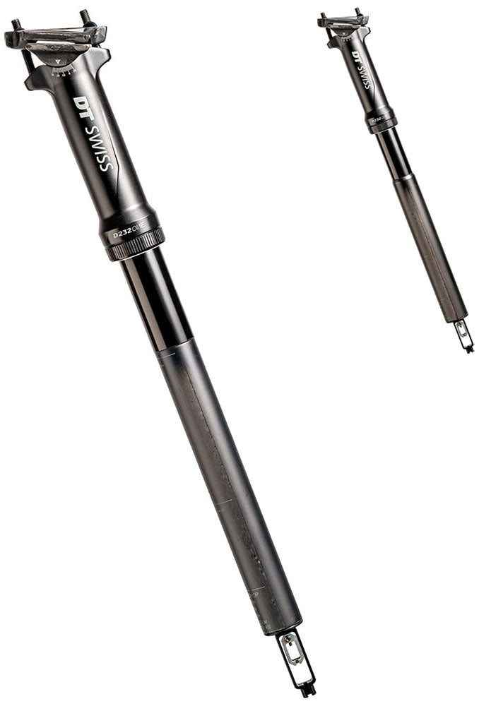 Dt swiss d 232 one carbon vario seatpost with l1 trigger clamp | 30,9 x 400mm 60mm