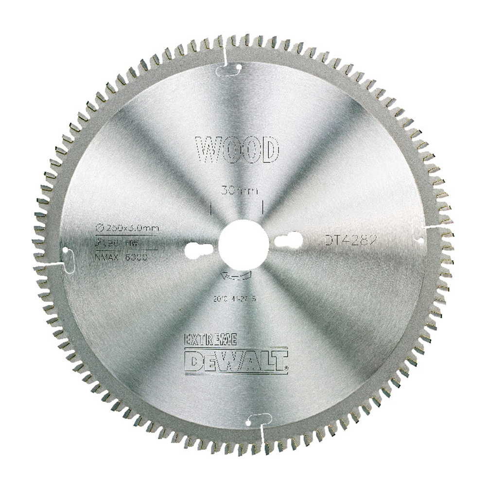 Dewalt accessoires cirkelzaagbl. s40 250x30x96t - dt4282-qz