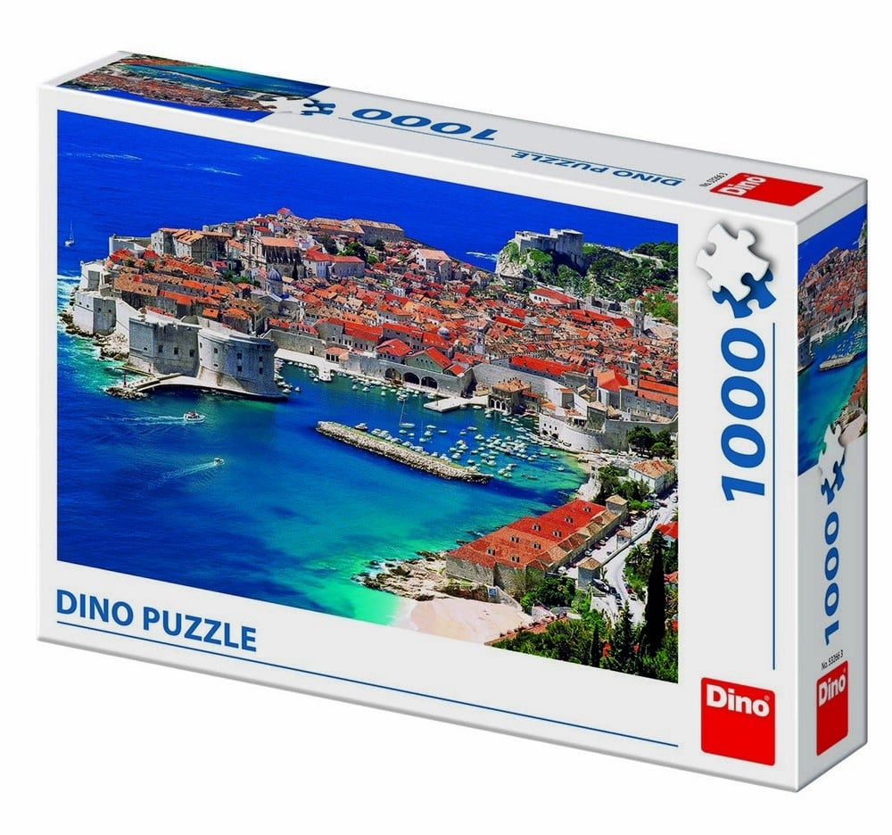 Dinotoys Dino Puzzle - Vista auf Dubrovnik - 1000 Stück