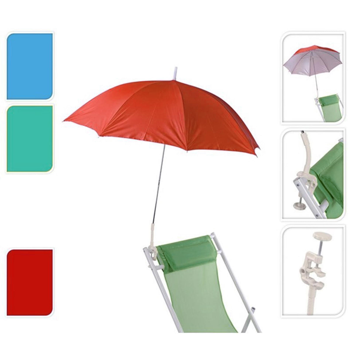 Pro garden stoelparasol ø105cm stok 90cm