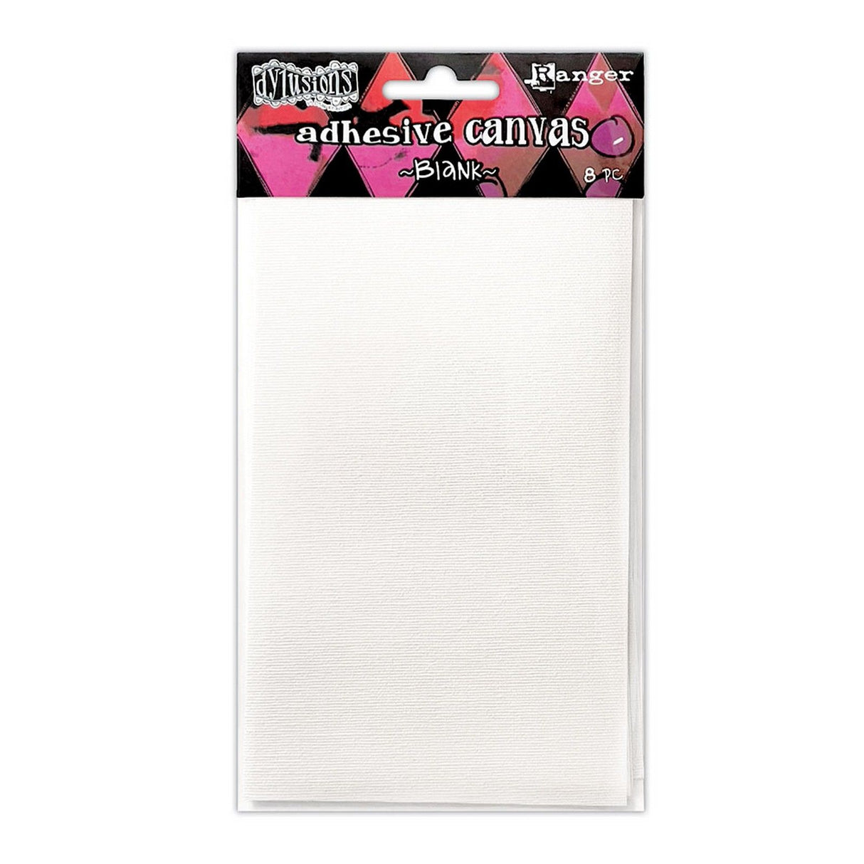Ranger ink ranger • dylusions lienzo adhesivo en blanco 15,2x8,9cm 8ud