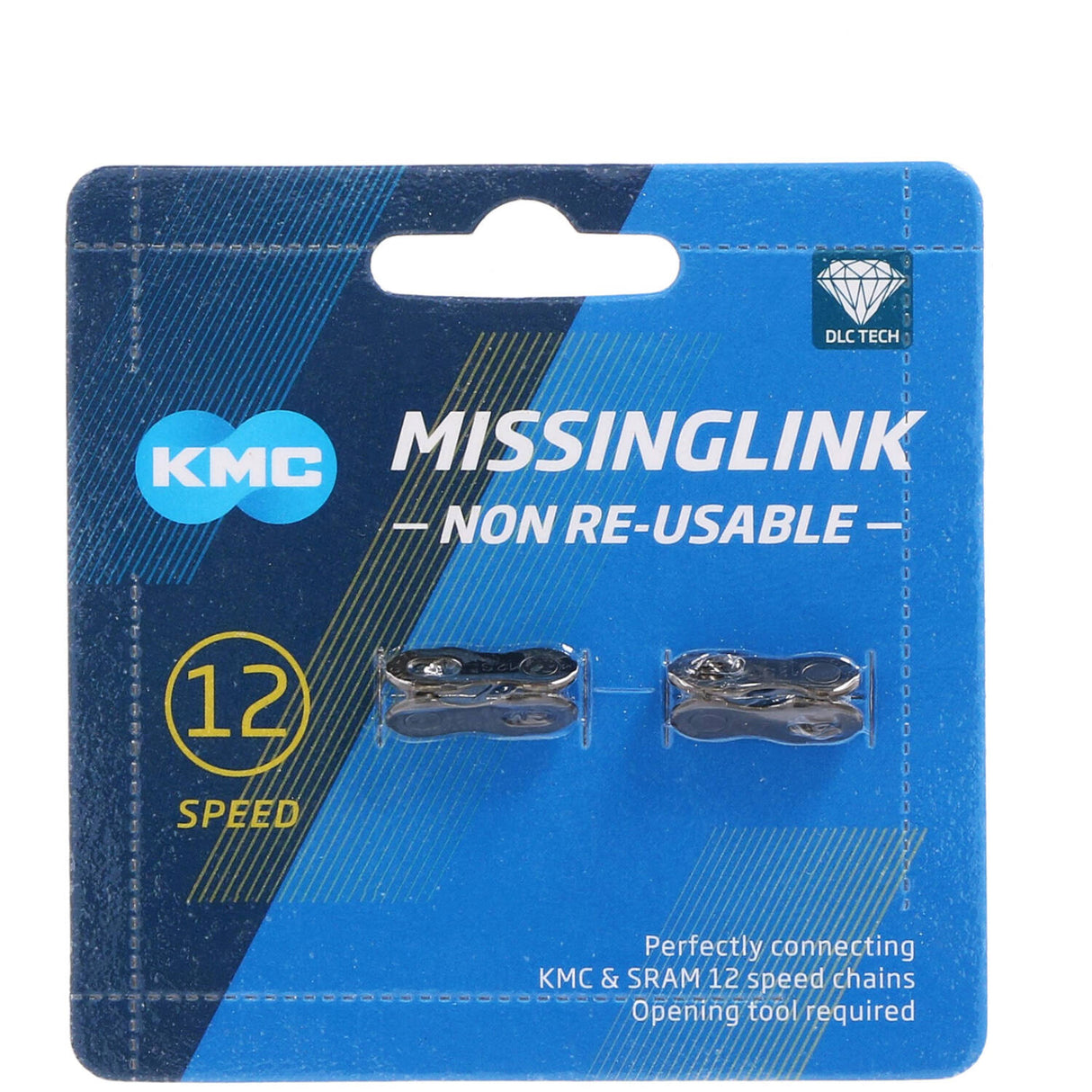 KMC MissingLink DLC 12 - 5.2mm - Black