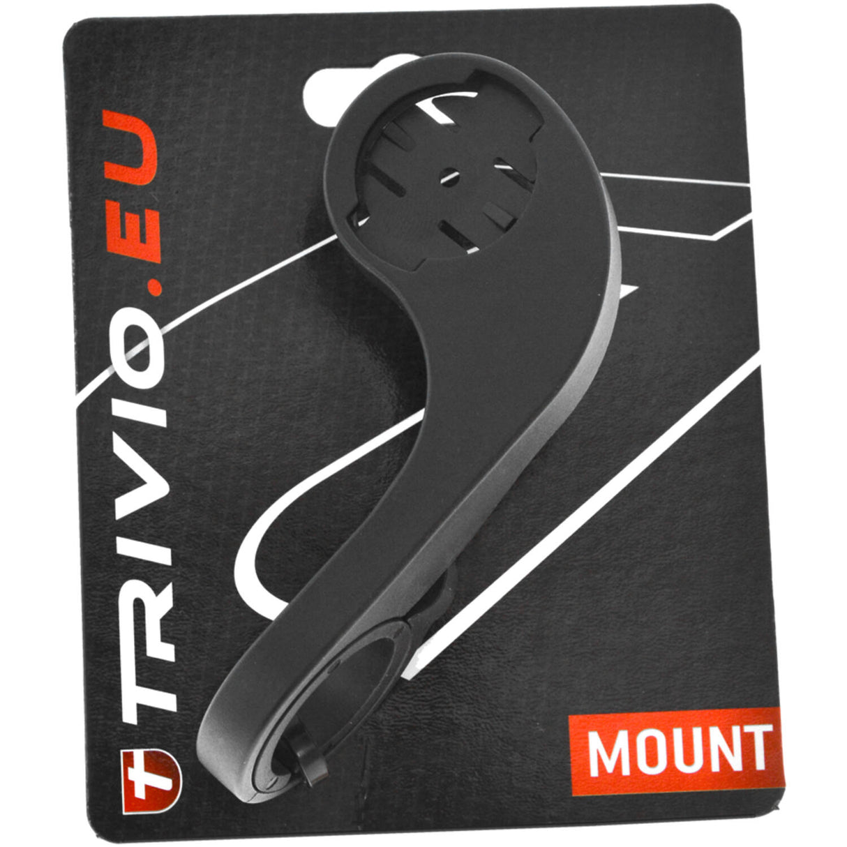 Trivio - handlebar mount garmin 200 500 800 ø31.8mm (+shim ø28.6mm) abs black