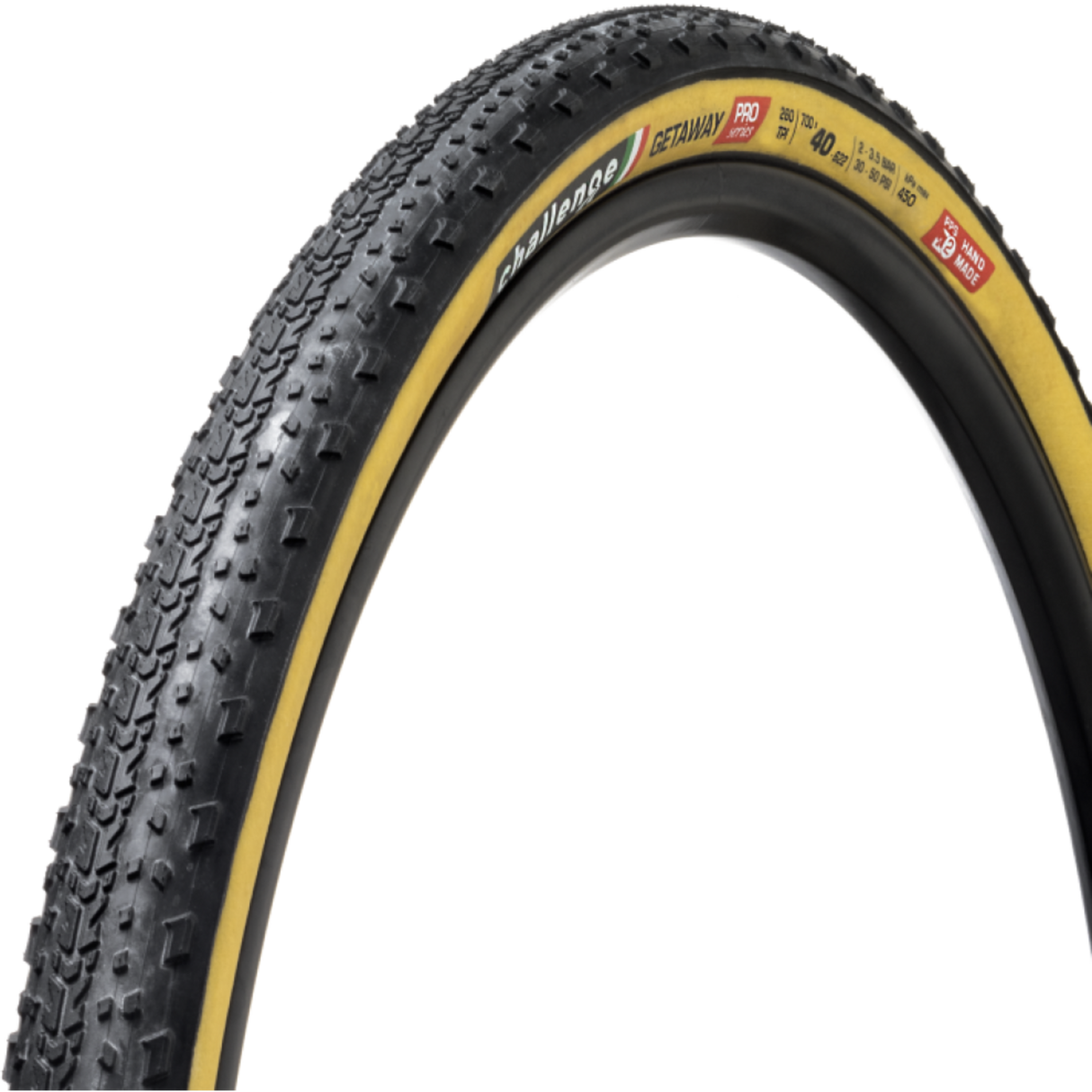 Challenge - getaway race clincher tlr 700x40c black brown