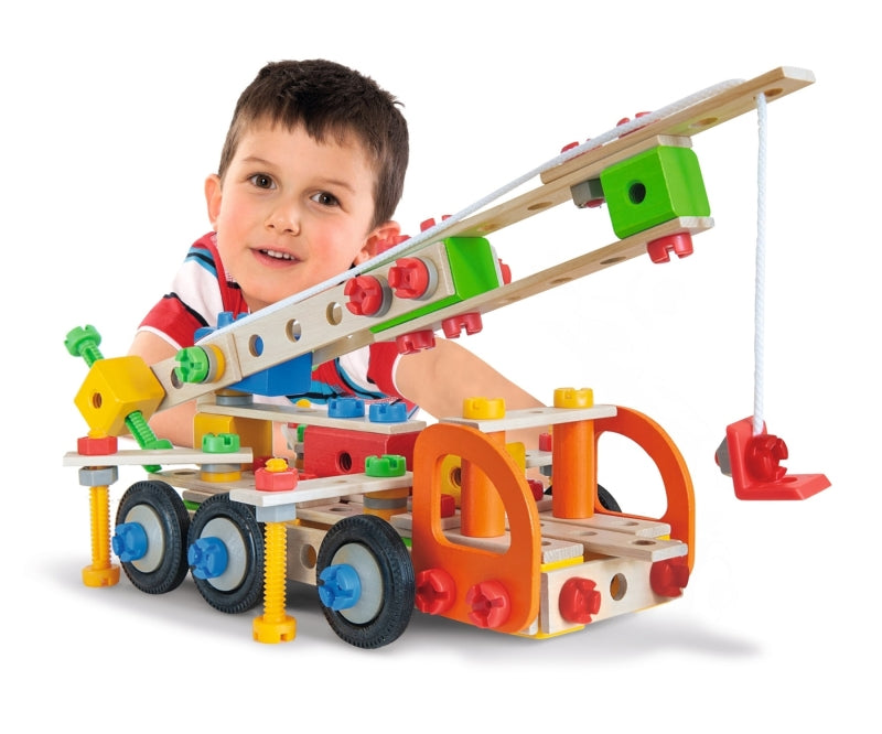 Eichhorn Constructor 4in1 Crane Truck, 170dlg.