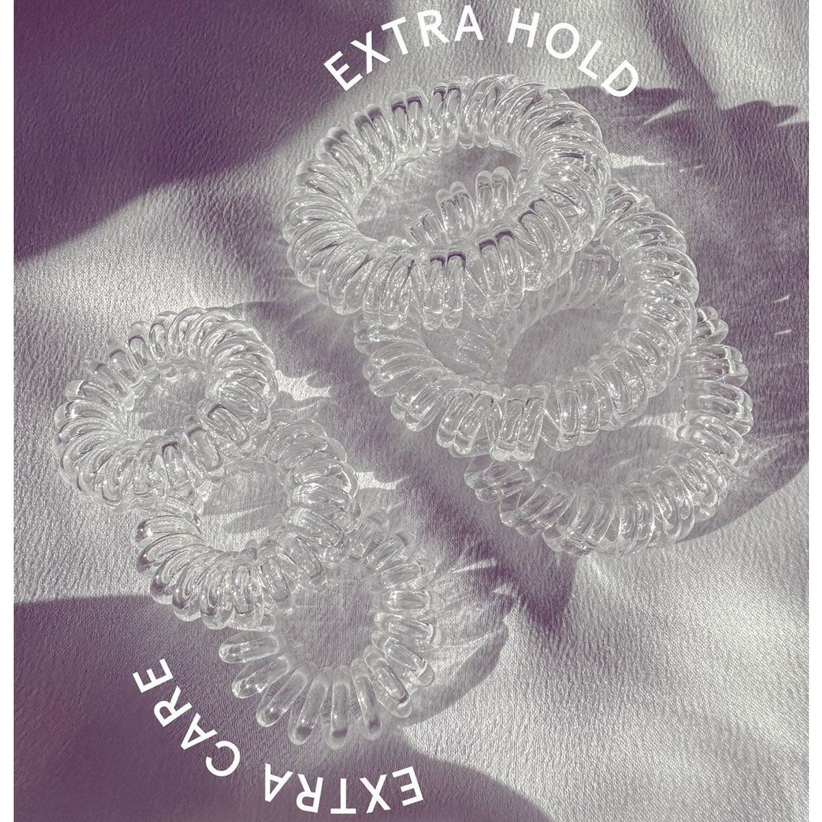 Invisibobble extra care gentle crystal clear 3 pieces