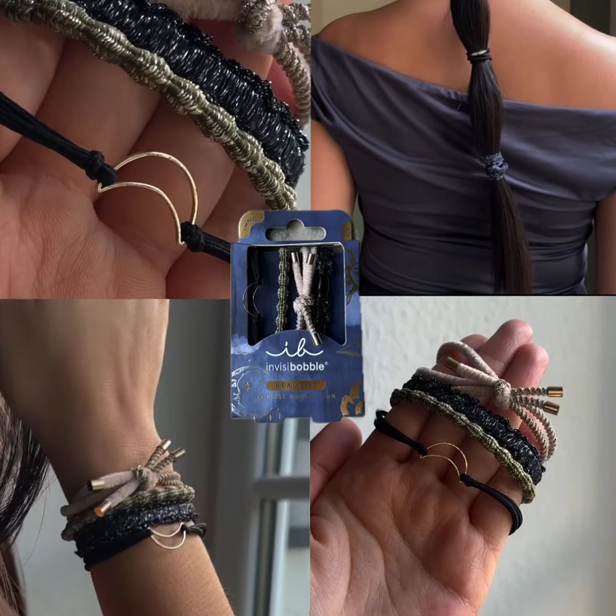 Invisibobble beauties eclipse shadowshine 4st.