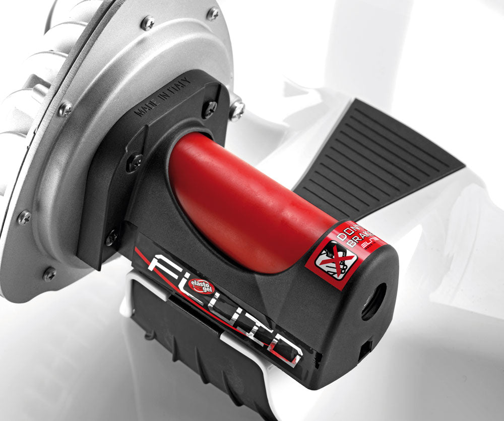 Entrenador turbo con ruedas Elite Qubo Power Fluid