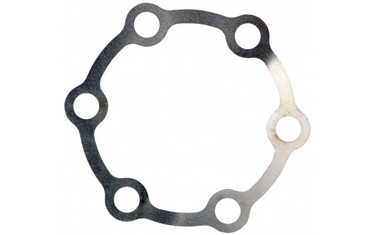 Elvedes užpildymo žiedas stabdžių diskui 0,2mm nerūdijančio plieno sidabras, 8 vnt