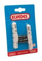 Conjunto de bloque de freno Elvedes V -Brake 72 mm - Blanco (en el mapa)