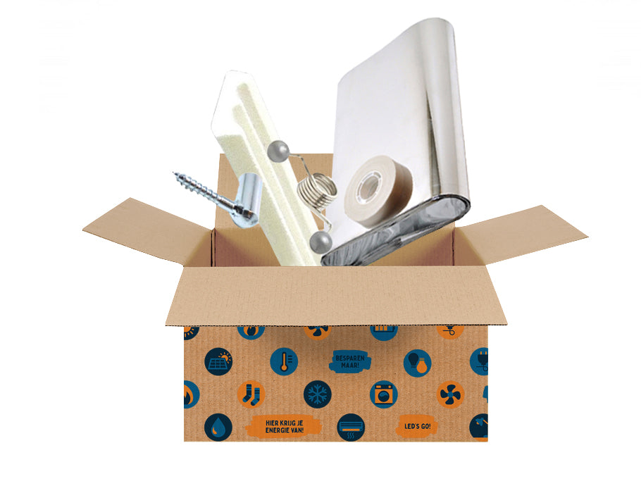 Energiesparkiste - klein - Gas