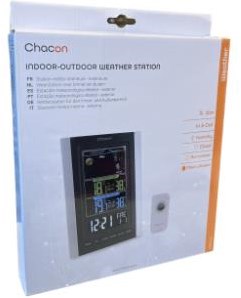 Stazione meteorologica Enzo Chacon con sensore esterno wireless + barometro - 8150185