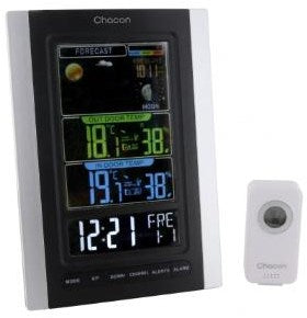 Stazione meteorologica Enzo Chacon con sensore esterno wireless + barometro - 8150185
