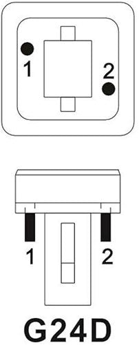 Enzo pl-c 2p | 18w 830 g24d | patron - 5906132