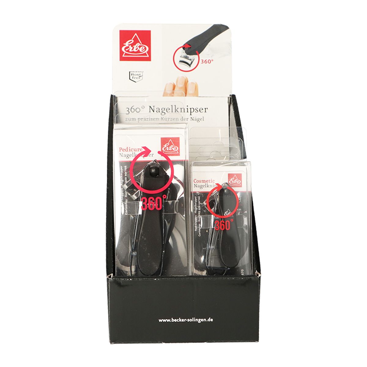 Erbe solingen ščipalke za nohte 360 7,5 cm (erbe92670)